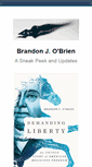 Mobile Screenshot of brandonjobrien.com
